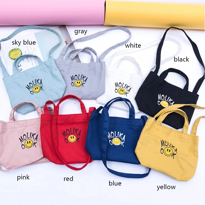 Корейская детская маленькая тканевая сумка 2018 летняя новая переносная для