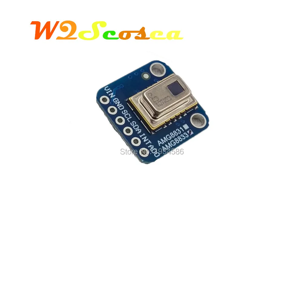 AMG8833 3-5 в 8*8 IEC ИК Инфракрасная температура тепловая камера изображений датчики сетки глаз коммутационная плата для Arduino Raspberry Pi