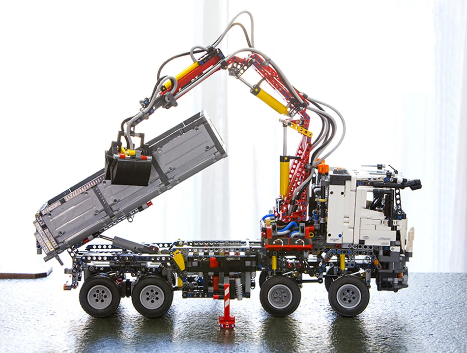 20005 Technic серия Arocs модель грузовика наборы 2793 шт строительные блоки кирпичи совместимые 42043 для игрушки на день рождения