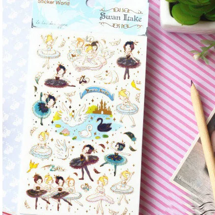 1 шт. платье принцессы ПВХ стикер &amp дневник в стиле Скрапбукинг инструменты