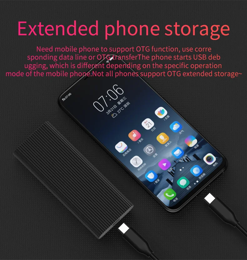 Blueendless M.2 портативный корпус жесткого диска ssd type c usb 3,1 высокоскоростной корпус жесткого диска черный алюминиевый hdd caddy