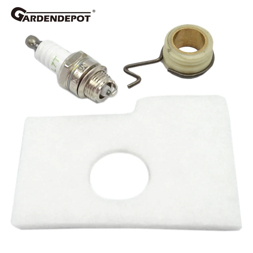 Воздушный фильтр червь Шестерни Свеча зажигания комплект подходит MS 180 170 MS180 MS170