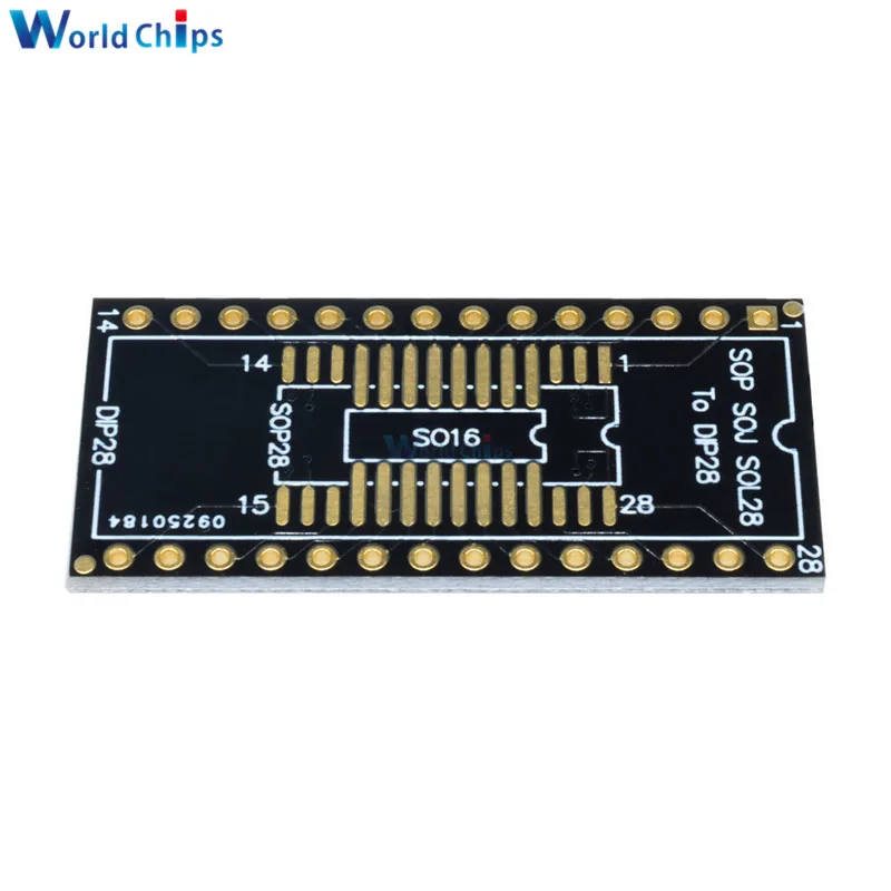 5 шт. SOP16 SOP28 к DIP16 DIP28 SSOP28 адаптер PCB конвейерная плата|Интегральные схемы| |