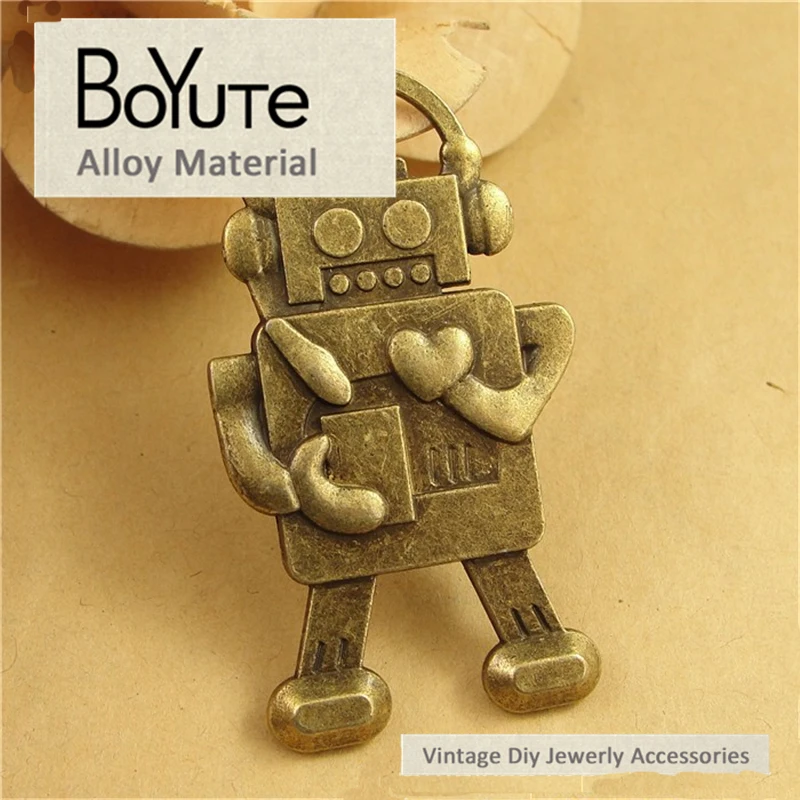 BoYuTe (10 шт./лот) 20 мм кабошон Bese цинковый сплав материалы античная бронза покрытием