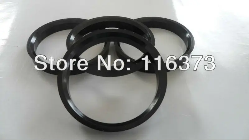 

4pcs Polycarbonate Hub Centric Rings wheel bore size 87.1mm to vehicle hub size 78.1mm Hubrings