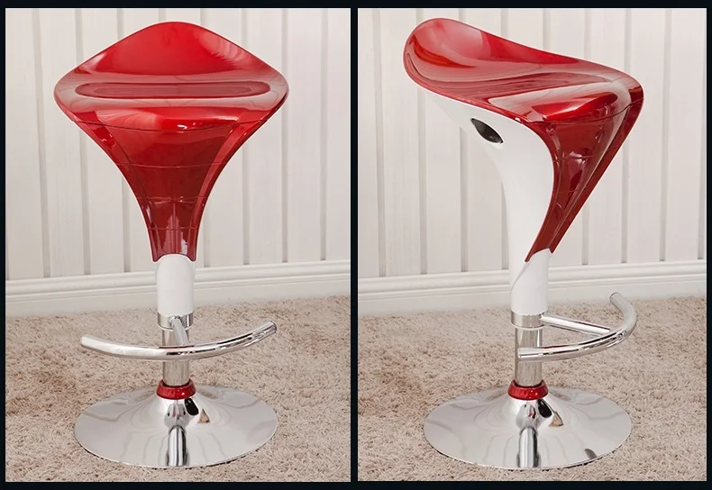 Кухня Пластик стул винный красный цвет гостиничный бизнес Лидер продаж мебель