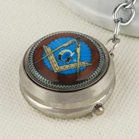 keychain watch luxury clock little prince figure charms key chain jewelry bag key holder hanging watch gift for men women