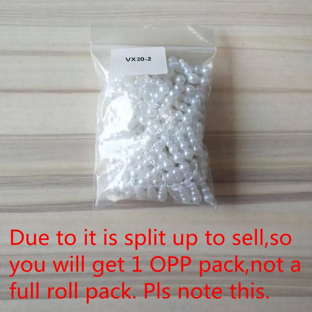 Жемчужные соединительные бусины из АБС-пластика с плоской задней стороной