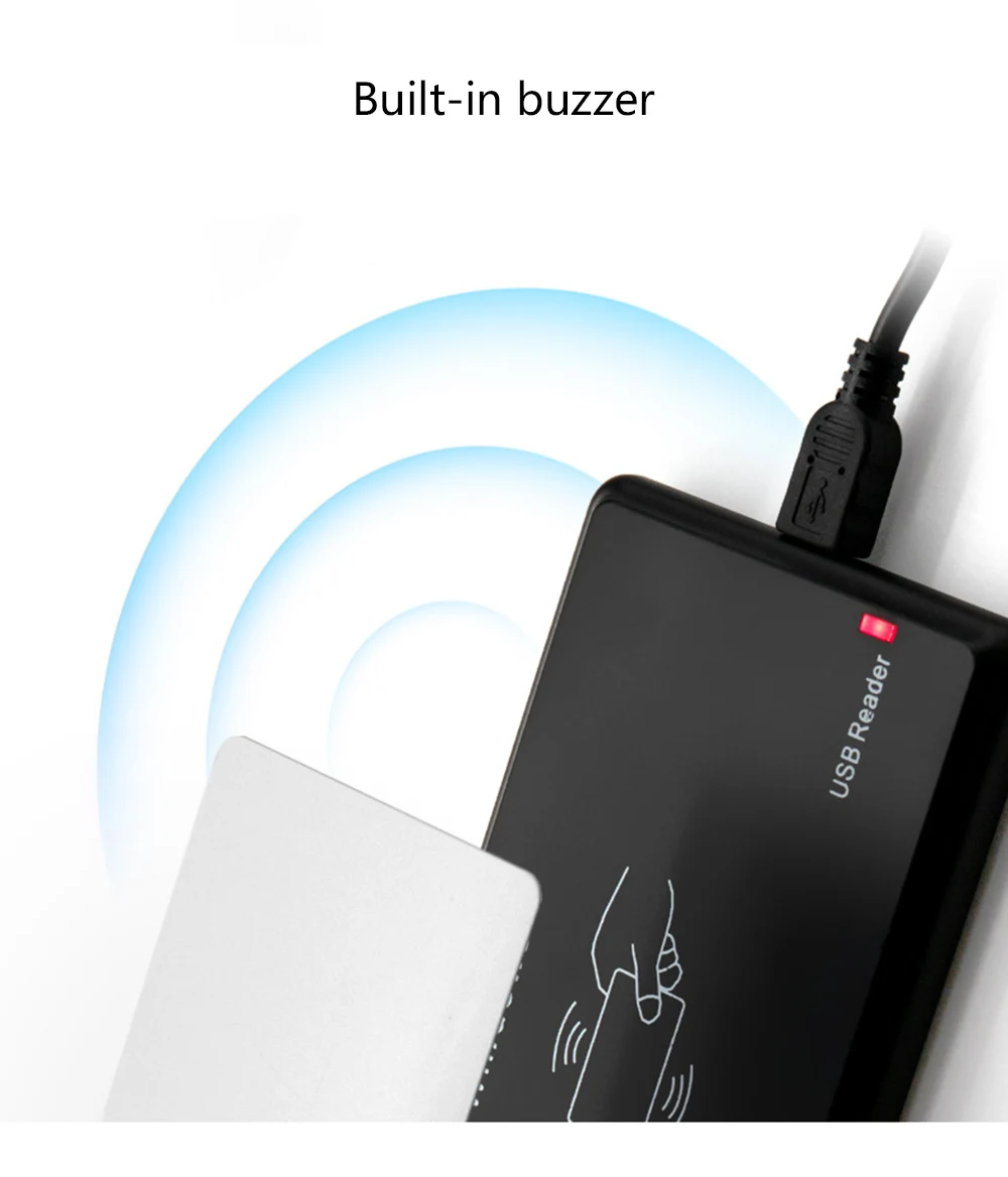125 кГц мини USB RFID считыватель проксимированных ID карт для TK4100 EM4100 бирка для ключей