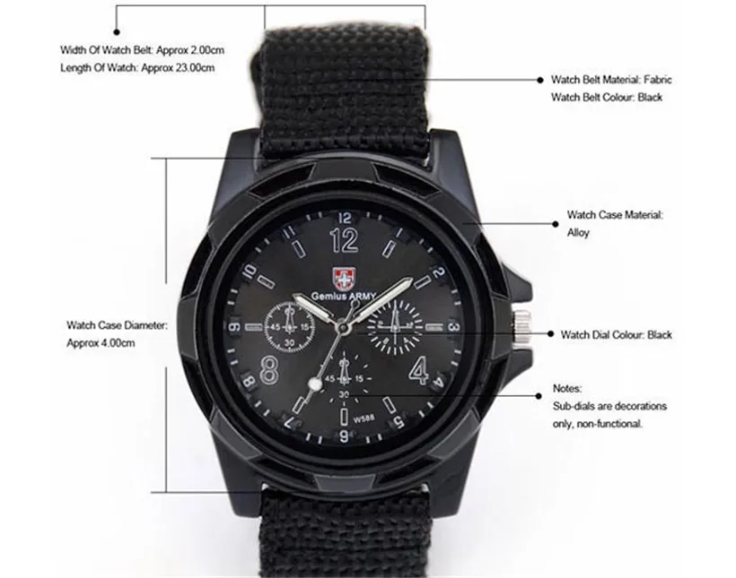 Мужские часы gemius army Racing Force военные спортивные мужские армейские часы с тканевым ремешком брендовые роскошные мужские часы relogio A10
