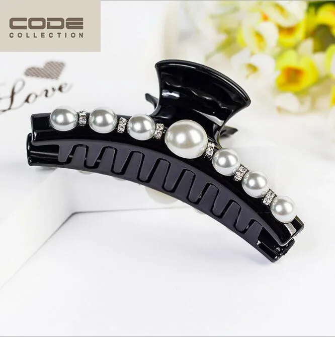 Высокое качество роскошные шпильки для волос с жемчугом трендовая блестящая