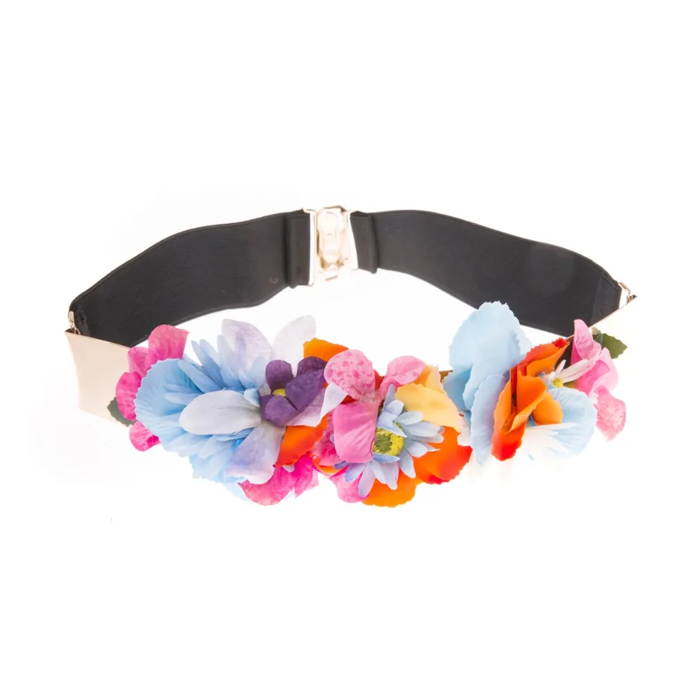 EVER FAIRY 2018 женский модный пояс с цветочным узором ремень свадебный подходящий к