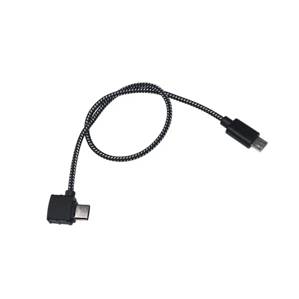 29CM Type-C OTG пульт дистанционного управления кабель для передачи данных для DJI Spark Drone type-C Micro-USB IOS порт подключения телефона планшета Разъем Запасные части - Цвет: 29CM Type-C
