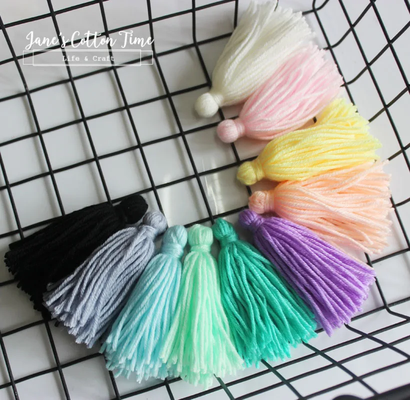 10 шт. ручной работы брелок одежда украшение для сережек и ожерелий 8 см|tassel craft|key