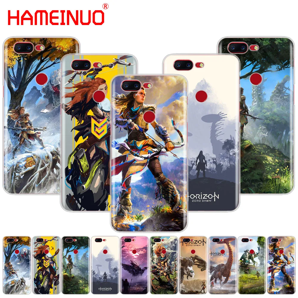 HAMEINUO Horizon Zero Dawn алой крышка чехол для телефона Oneplus one plus 5 т 3 Т наборами по 2 A3000