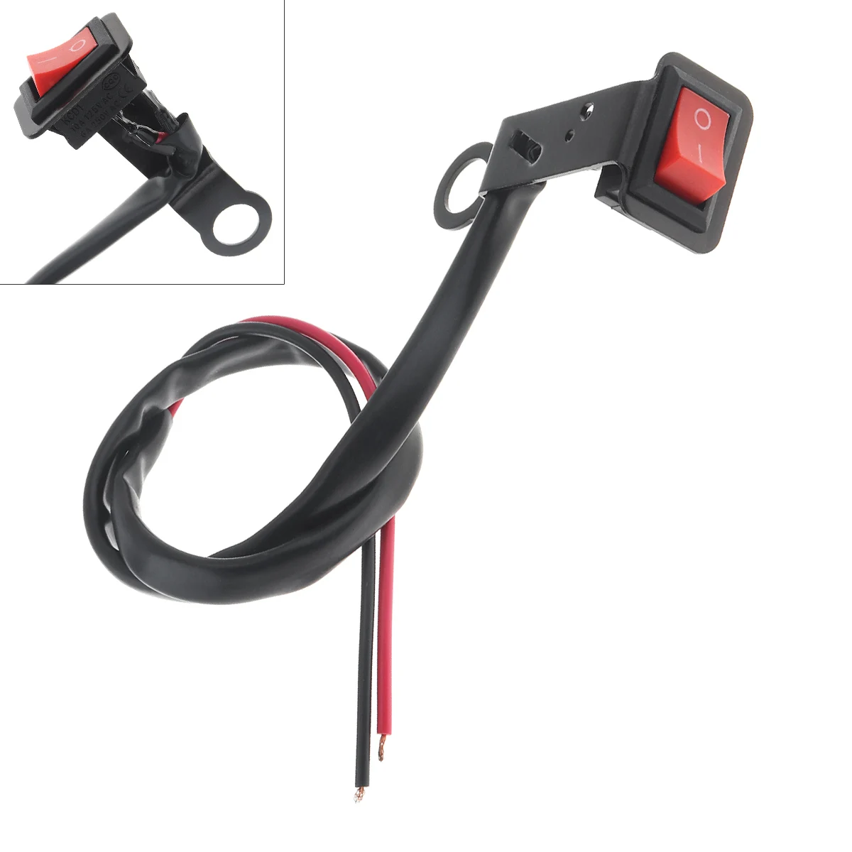 

Black Fixed Wiring Harness Lgnition Switch for Motorcycle / Electric Vehicles Automobiles Cars SUV