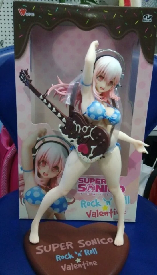 Супер красивая гитара Sonico Сексуальная Офисная Леди OL Ver. Съемная игрушка из ПВХ