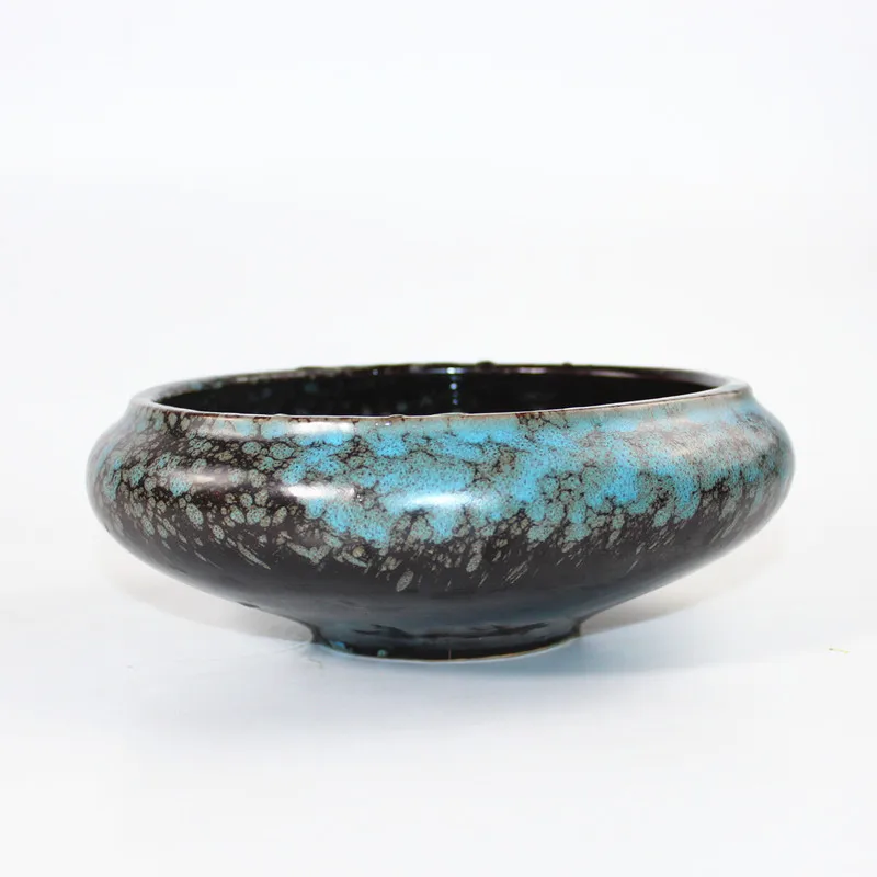 Винтажная грубая керамика цветная глазурь гидропонный цветочный горшок