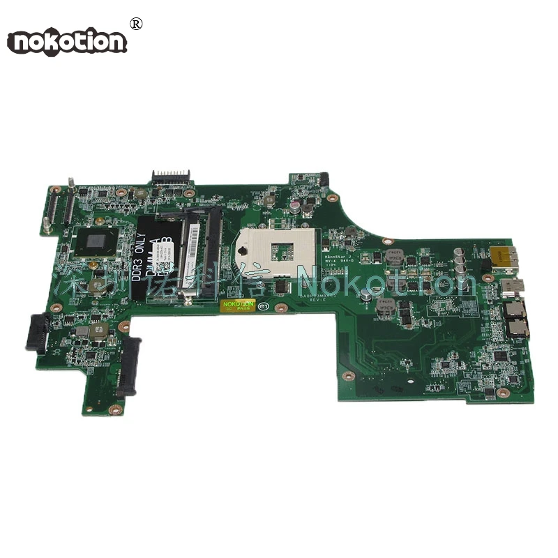 

NOKOTION DA0R03MB6E1 CN-089X88 089X88 89X88 Laptop Motherboard For Dell Vostro 3750 Main Board HM67 DDR3