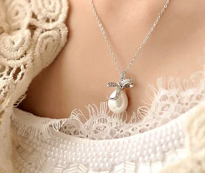 Прекрасный подарок AAAA + стразы с бантом и жемчугом Дропшиппинг Летние модные