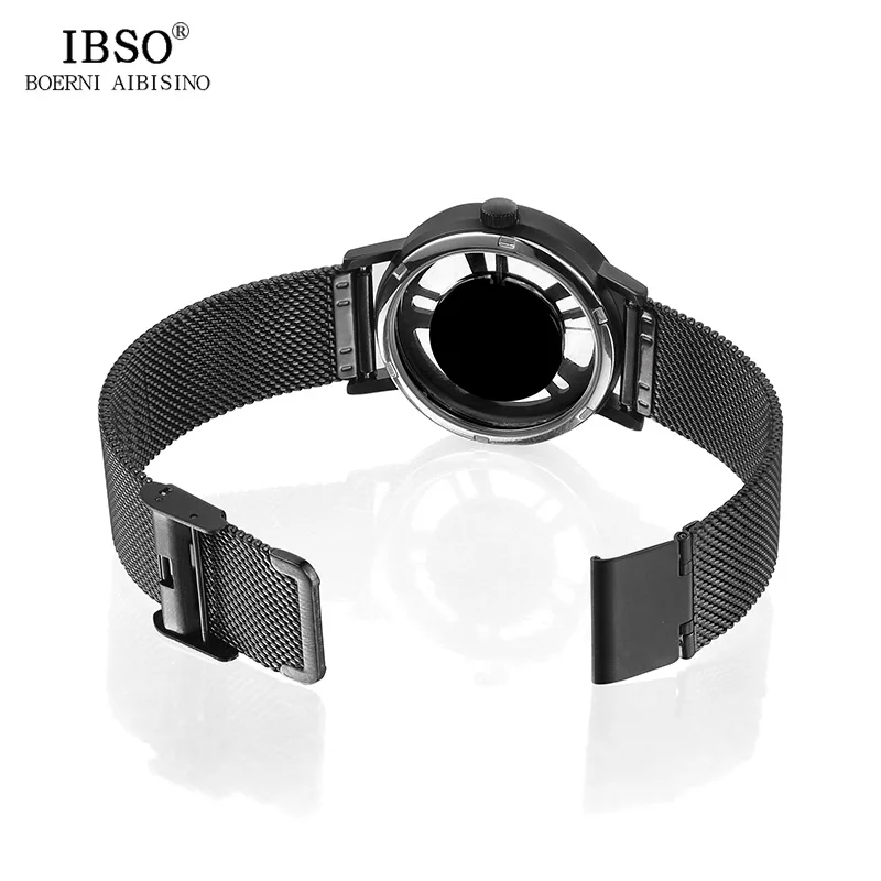 IBSO БРЕНД Новинка креативный циферблат часы для мужчин оригинальный дизайн