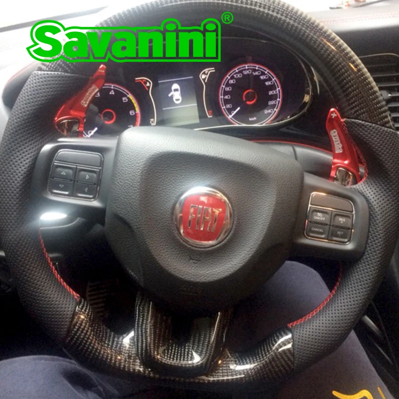 Savanini Алюминиевый Рычаг переключения передач удлинитель для Fiat Viagglo и Ottimo авто