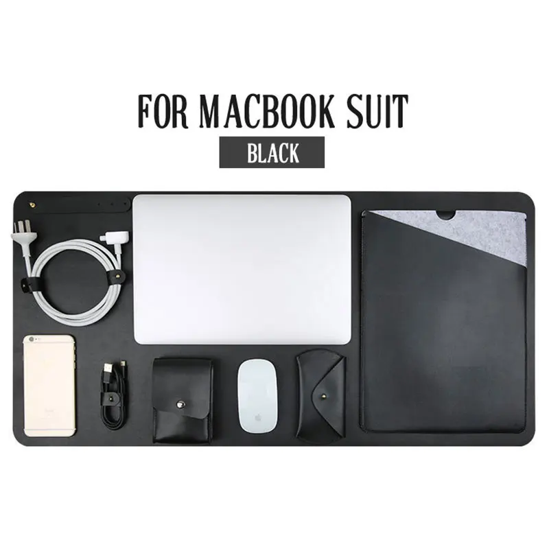 5 в 1 многофункциональная сумка для ноутбука, чехол для MacBook Air 11,6 13,3 Pro 13,3 retina 15,4, чехлы для мыши, сумка для мыши, коврик для мыши