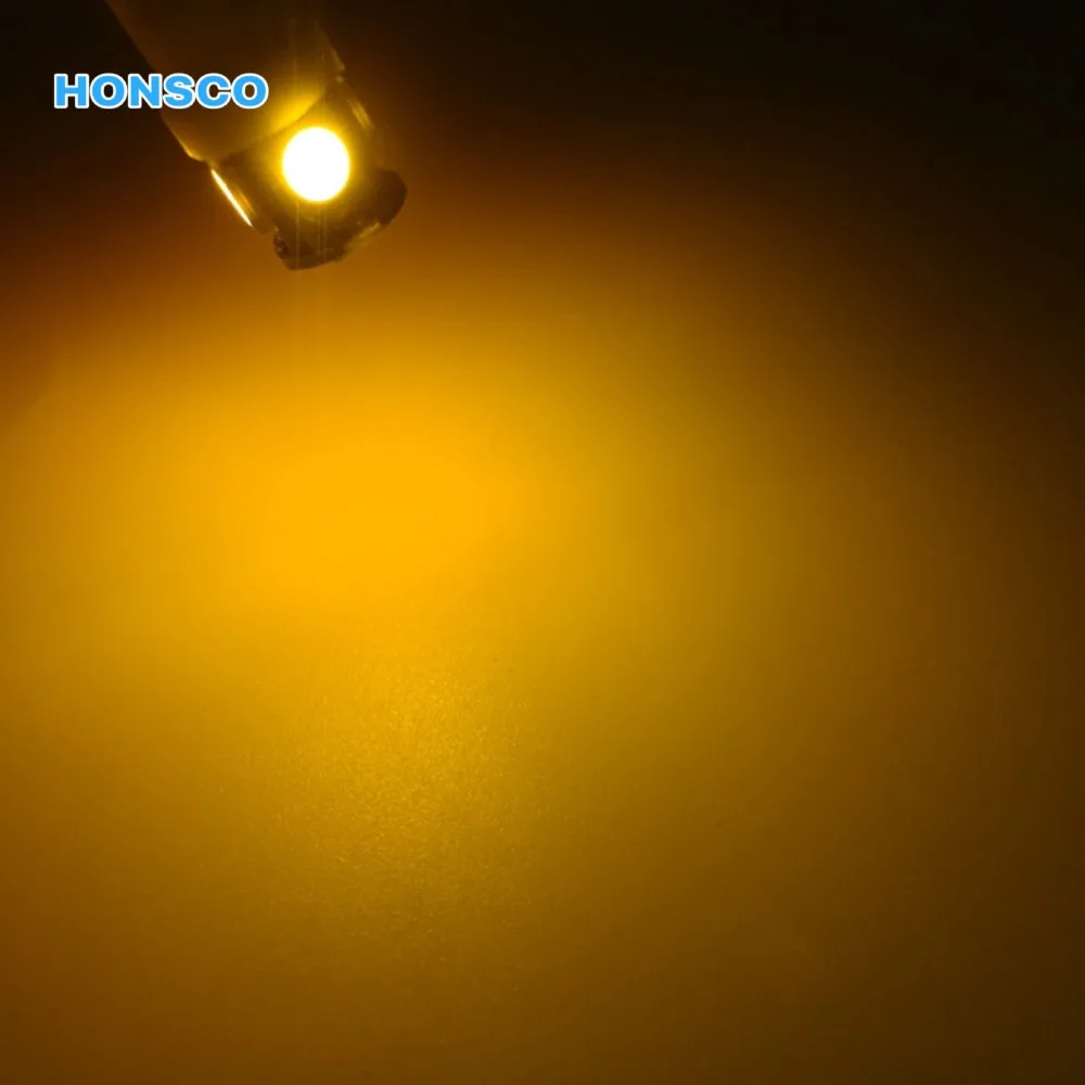 10 шт. T10 W5W 5 SMD 5050 DC 24V Авто T светодиодный фонарь для парковки лампочка номерного
