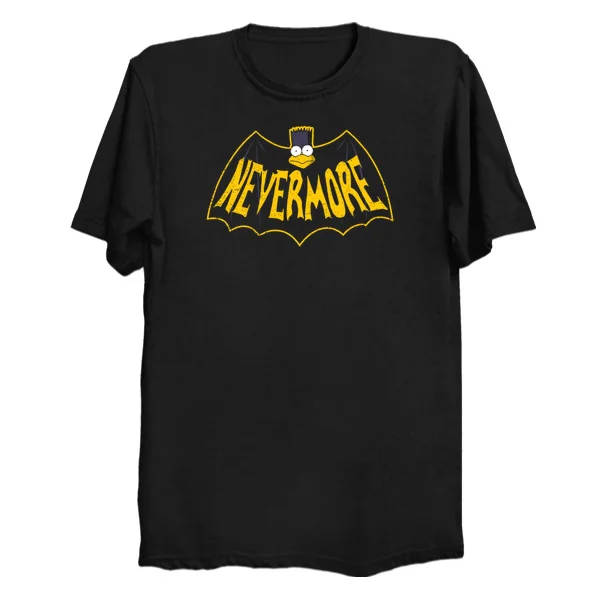 Новая мужская футболка с принтом хлопковая Футболка Nevermore1 круглым вырезом и