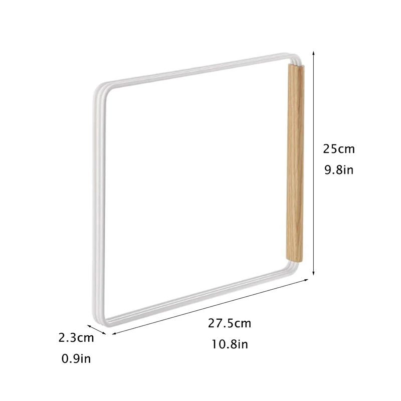 Железная вешалка для полотенец кухни органайзер моющей ткани подвесная полка