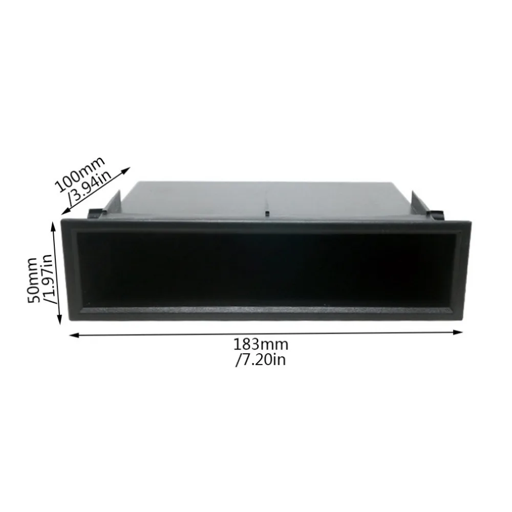 Trace Single Universal Din CD Player/Pocket Storage Box Universal Car Stereo