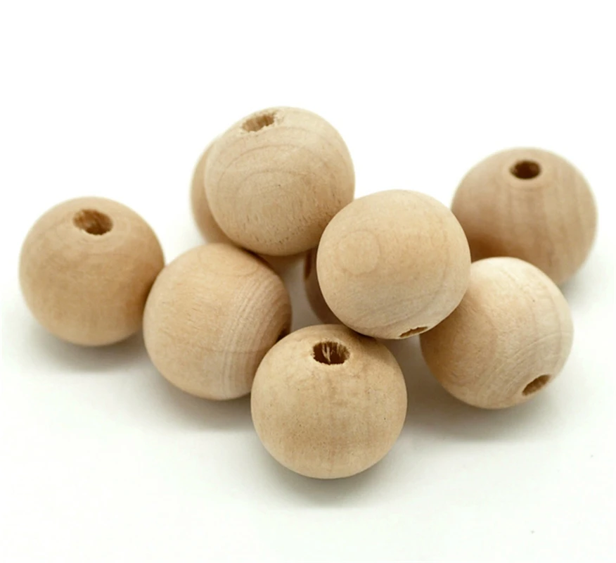 DoreenBeads 100 шт. бусины из натурального дерева 14x13 мм(1/" x1/2")(B18802), yiwu