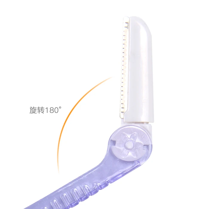 Biomaser Eyebrow Trimmer Safe Folding Makeup Knife Eyebrow Blades Face Hair Removal Scraper Shaper Shaver Makeup Beauty Tools