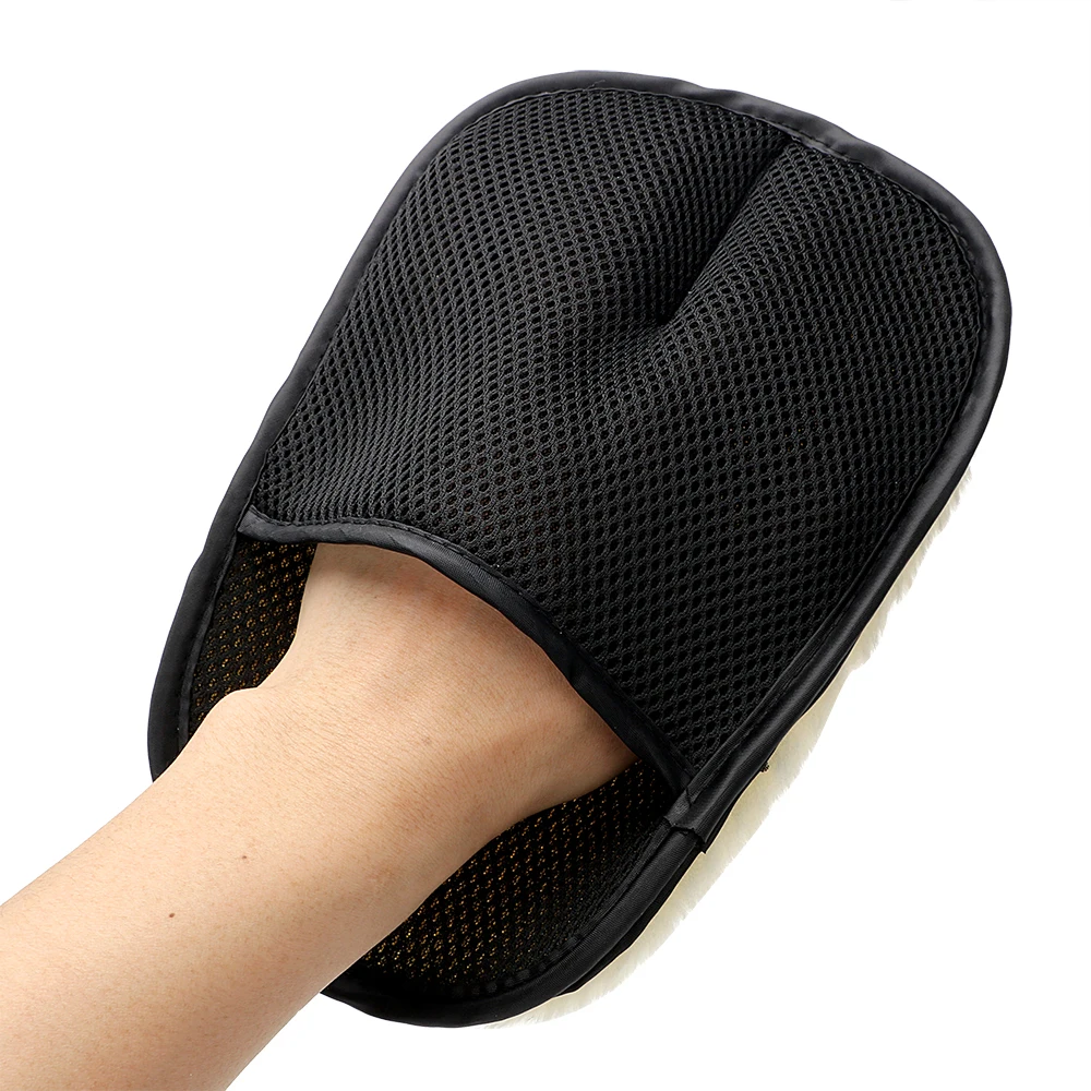 FORAUTO авто Стайлинг из мягкой шерсти автомойки перчатки для мытья Auto Care машина