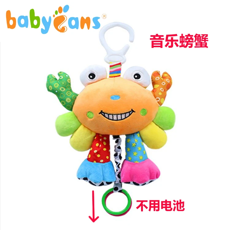 Детские плюшевые погремушка Игрушечные лошадки развивающие Музыкальные мягкие