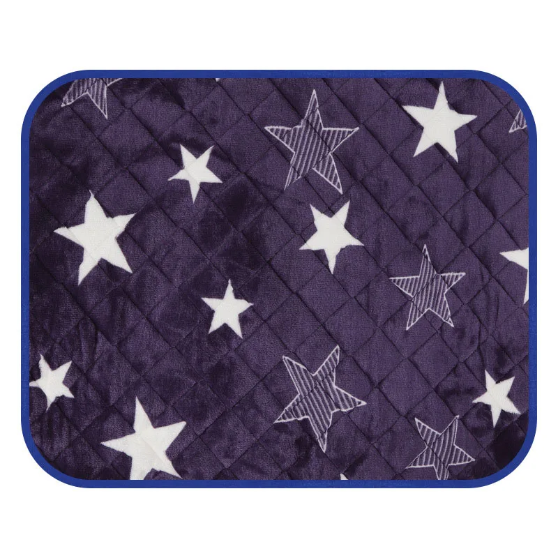 black HEYPET, коврик для домашних животных, для дома, собаки и кошки, кровать, коврик для собак, коралловый флис, с принтом, теплый зимний для кошек, собак, коврики, одеяло, подушка для сна - Цвет: black