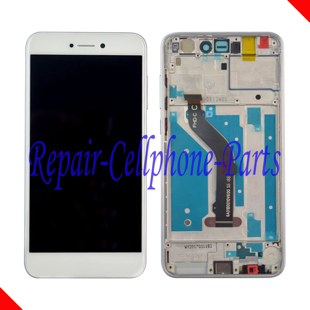 Полный ЖК-дисплей дисплей + Сенсорный экран Digitizer рамка C в сборе для Huawei P8 Lite 2017