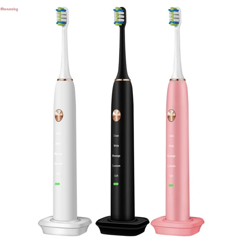 Горячая Распродажа зубная щетка с USB головками гигиена полости рта для чистки
