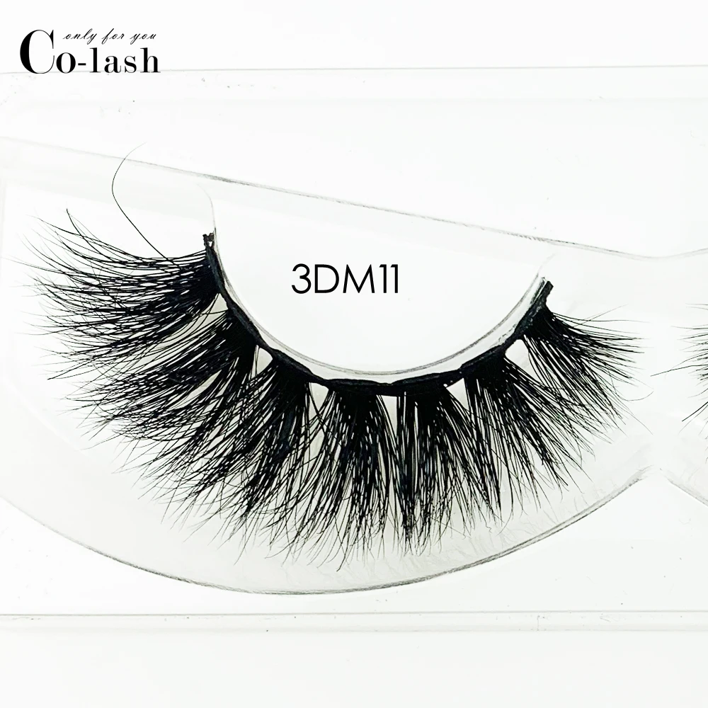 Colash ресницы 3D норковые ресницы натуральные объемные мягкие ресницы ручной работы натуральные длинные ресницы для наращивания настоящие норковые ресницы для макияжа