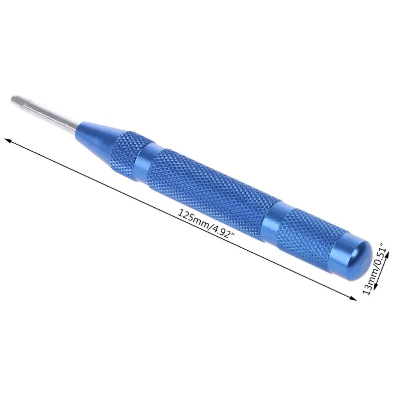 

5 Inch HSS Automatic Drill Center Pin Punch Spring Loaded Marking Starting Holes Tool