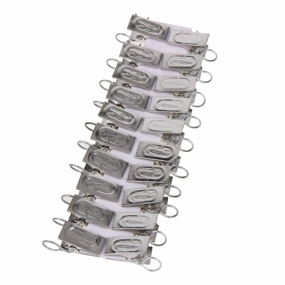 Для выведения токсинов 40 шт Нержавеющая сталь Шторы стержень зажим кольца