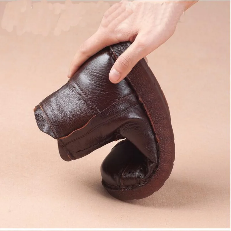 2021 Модные женские ботильоны ручного изготовления RUSHIMAN из натуральной кожи