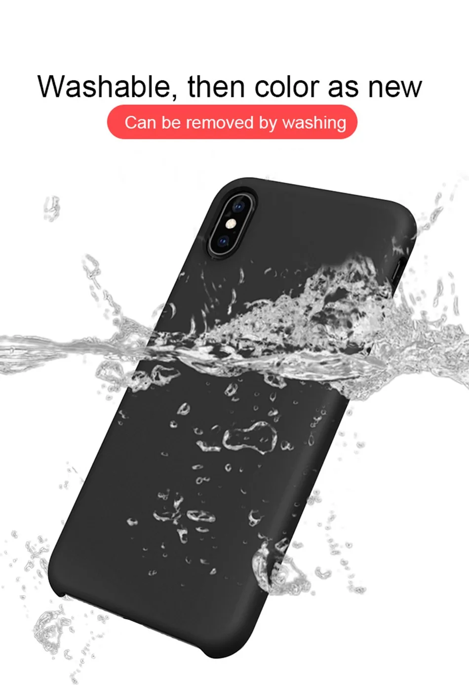 WOW Чехол жидкий силиконовый чехол для телефона для iPhone Xr iPhone Xs Max гелевая Резиновая Защитная задняя крышка для iPhone X 10 Coque