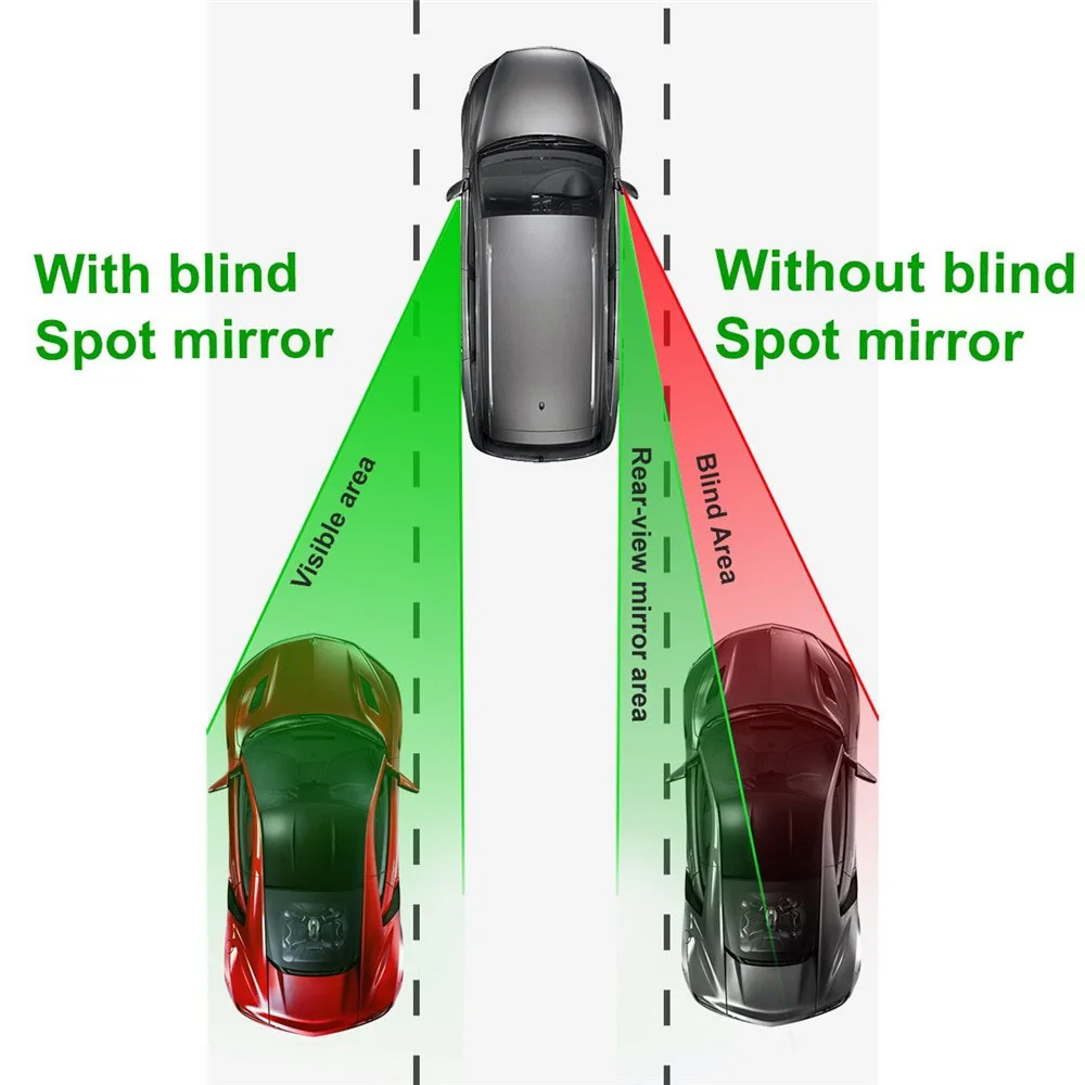 1 шт. зеркало заднего вида автомобиля Авто безопасности слепое место парковки