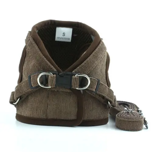 Solid Brief Leash Small Pet Control Harness Dog Cat Soft Mesh Walk Collar Safety Strap Vest | Дом и сад