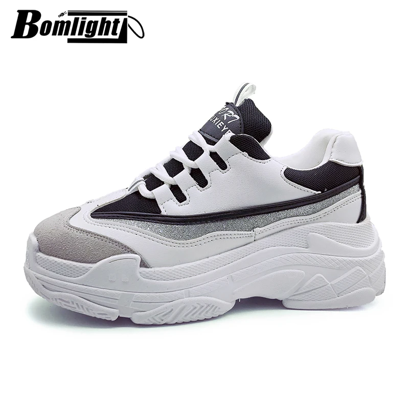 Женская Повседневная обувь Bomlight летние кроссовки из дышащего сетчатого