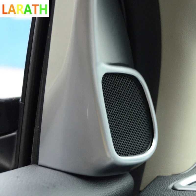 Для Honda CRV CR-V 2012 2013 2014 2015 2016 ABS Chrome Front A Pillar Door Stereo Speaker Decoration Trim Frame Cover 2шт | Автомобили
