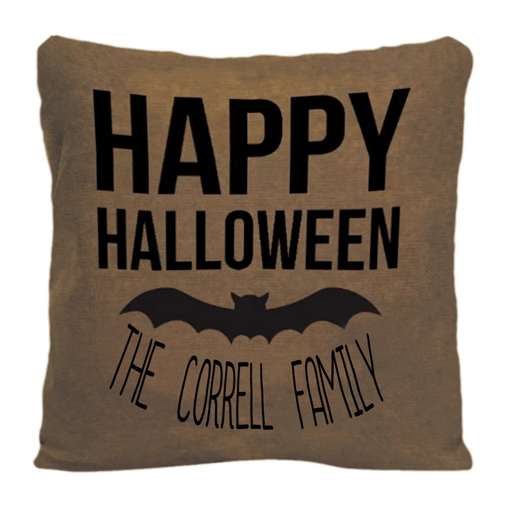 Trick Or Treat Cushion Cover Decorative Pillow For Car Covers Happy Halloween Case Lover Linen Home Decor Pillowcase | Дом и сад