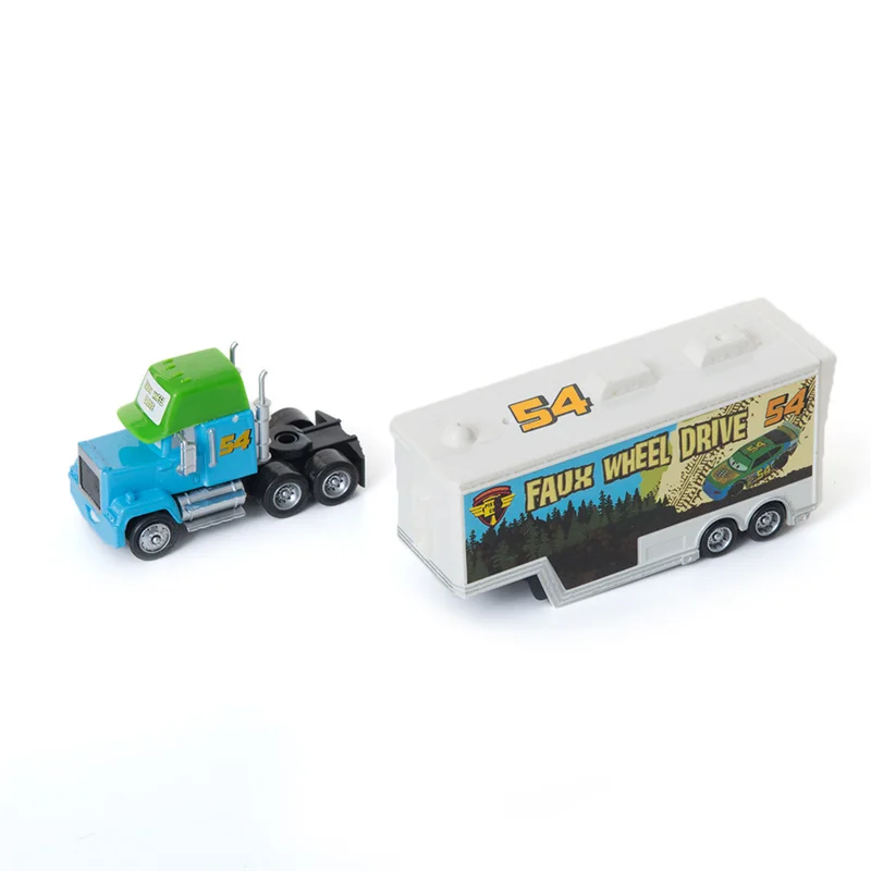 Disney Pixar Cars 2 3 игрушки № 35 грузовик молния McQueen Джексон шторм Рамирез Мак дядюшка 1:55 литой модельный автомобиль игрушка детский подарок