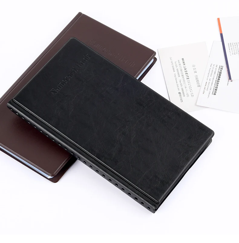 180 360 400 600 открыток Большая книжка с названием бизнеса именами|card business|card storagebook book